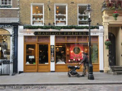Меню ресторана Mariage Freres, Лондон, Covent Garden 38 King Street