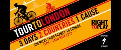 Right To Play's Tour to London Charity Bike Ride image
