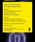 Mulletover 8th Birthday with Carl Craig presents 69 live, Maya Jane Coles and more image